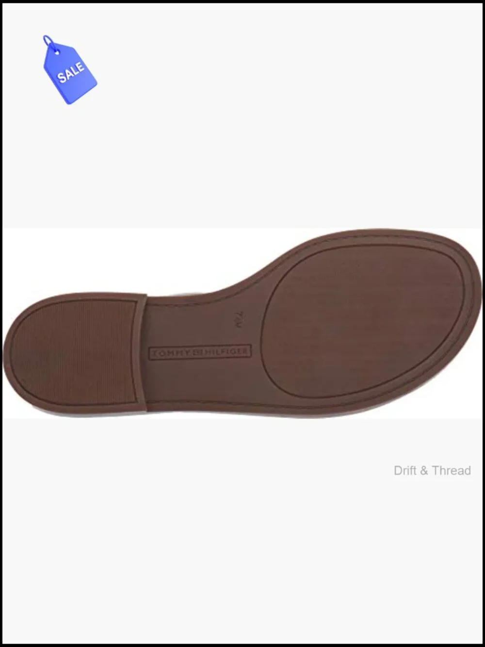 Women's Thong Sandals with Buckle Back Strap